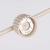 Żyrandol aluminiowy beżowy 4-punktowy z serii AURA SL.2697 - Sollux Lighting
