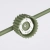 Żyrandol aluminiowy zielony oliwkowy 4-punktowy AURA 4 z serii AURA SL.2698 - Sollux Lighting