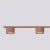 Żyrandol aluminiowy mocca 4-punktowy z serii AURA SL.2700 - Sollux Lighting