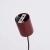 Żyrandol aluminiowy burgundowy 4-punktowy z serii AURA SL.2703 - Sollux Lighting