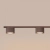 Żyrandol aluminiowy brązowy 4-punktowy z serii AURA SL.2709 - Sollux Lighting