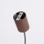 Żyrandol aluminiowy brązowy 4-punktowy z serii AURA SL.2709 - Sollux Lighting
