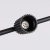 Żyrandol aluminiowy czarny 4-punktowy KARBON SL.2712 - Sollux Lighting