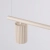 Żyrandol aluminiowy beżowy 4-punktowy z serii KARBON SL.2713 - Sollux Lighting