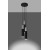 Lampa wisząca BORGIO 3P czarny SL.1081 - Sollux