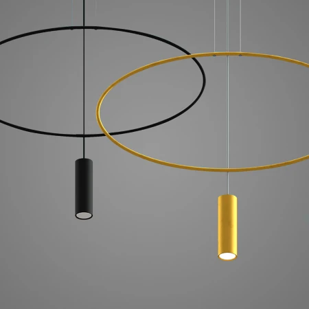 Lampa wisząca HOLAR 1 czarna TH.016CZ - Thoro