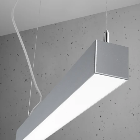 Lampa wisząca PINNE 90 szara 3000K TH.049 - Thoro