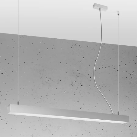 Lampa wisząca PINNE 90 szara 4000K TH.052 - Thoro