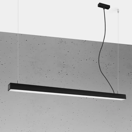 Lampa wisząca PINNE 117 czarna 3000K TH.066 - Thoro
