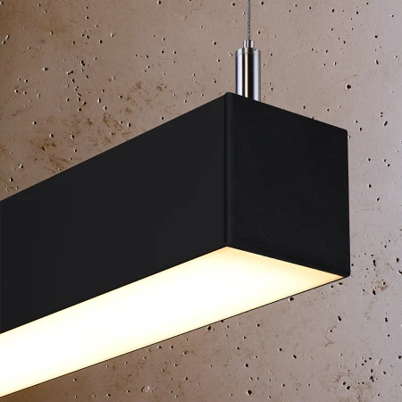Lampa wisząca PINNE 117 czarna 3000K TH.066 - Thoro