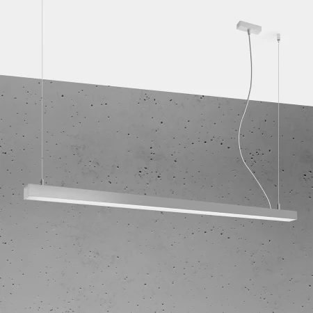 Lampa wisząca PINNE 150 szara 3000K TH.085 - Thoro