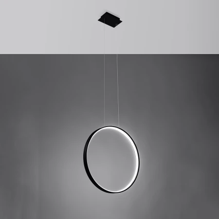 Lampa wisząca RIO 55 czarny LED 4000K TH.116 - Thoro