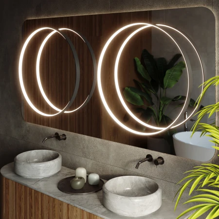 Lampa wisząca RIO 110 czarny LED 4000K TH.124 - Thoro