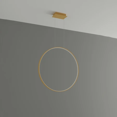 Lampa wisząca RIO 78 złota LED 4000K TH.140 - Thoro