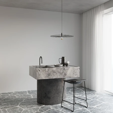 Lampa wisząca SIRKEL 30 czarny TH.144 - Thoro