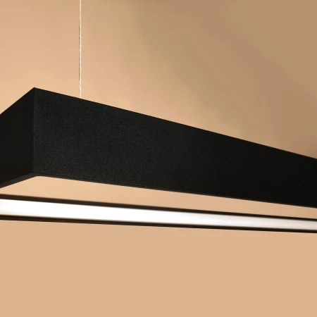 Żyrandol TUULA L czarny LED 3000K TH.166 - Thoro