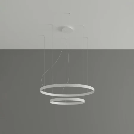 Żyrandol RIO 2 55/78 biały LED 4000K TH.178 - Thoro