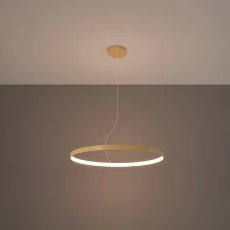 Żyrandol RIO 55 złoty LED 3000K TH.216 - Thoro