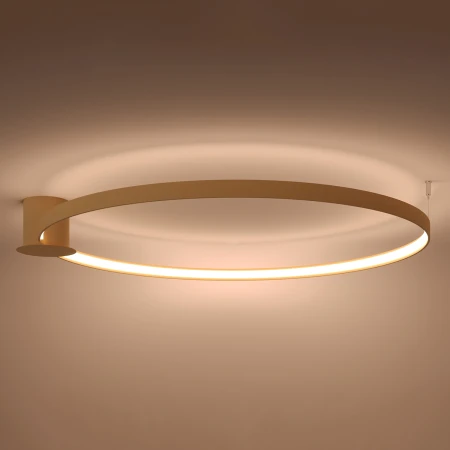 Plafon RIO 110 złoty LED 3000K TH.226 - Thoro