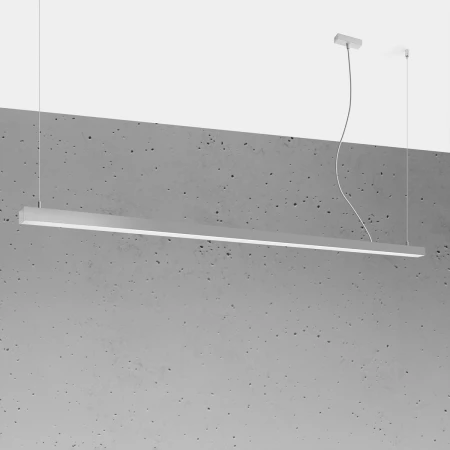 Lampa wisząca PINNE 200 szara 3000K TH.230 - Thoro