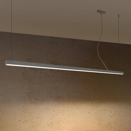 Lampa wisząca PINNE 200 szara 3000K TH.230 - Thoro