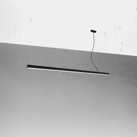 Lampa wisząca PINNE 200 czarna 4000K TH.232 - Thoro