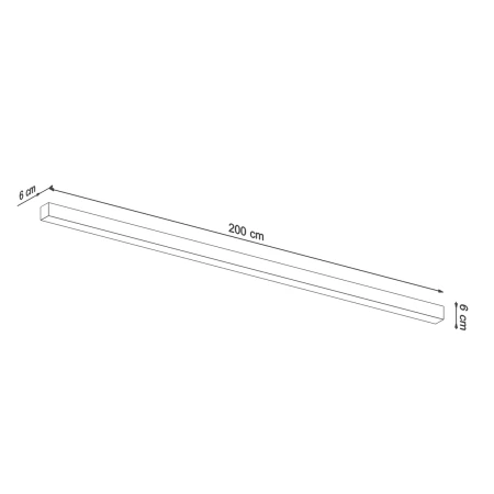 Kinkiet PINNE 200 szary 4000K TH.239 - Thoro
