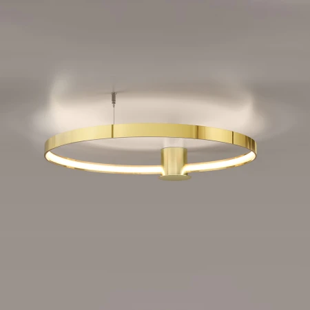 Plafon RIO 78 złoty połysk LED 3000K TH.252 - Thoro