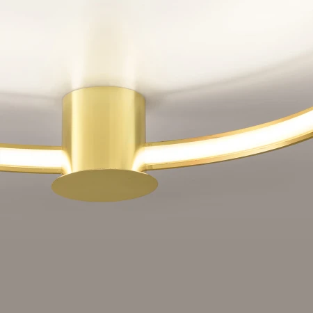 Plafon RIO 78 złoty połysk LED 3000K TH.252 - Thoro