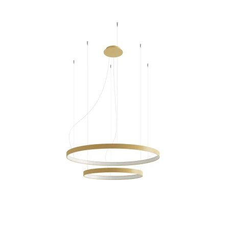 Żyrandol RIO 2 55/78 złoty LED 4000K TH.268 - Thoro