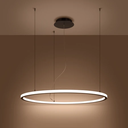 Żyrandol RISA 90 czarny LED 3000K TH.275 - Thoro
