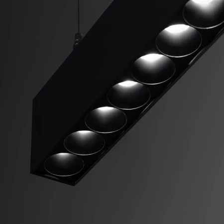 Lampa wisząca SOREN czarna LED 4000K TH.286 - Thoro