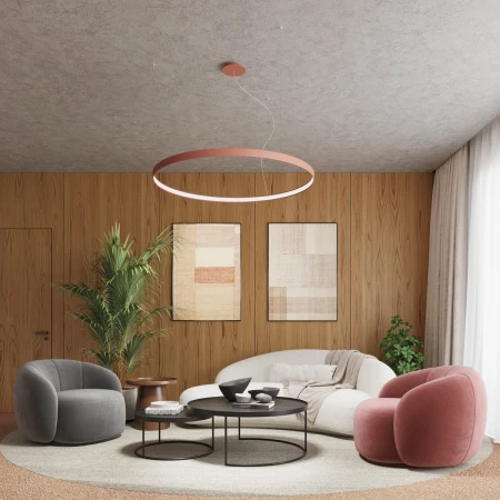 Żyrandol RIO 55 beżowy LED 3000K TH.351 - Thoro