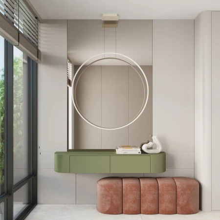 Lampa wisząca RIO 110 beżowa LED 4000K TH.366 - Thoro