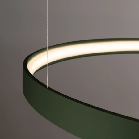 Żyrandol RIO 78 zielona oliwka LED 3000K TH.374 - Thoro