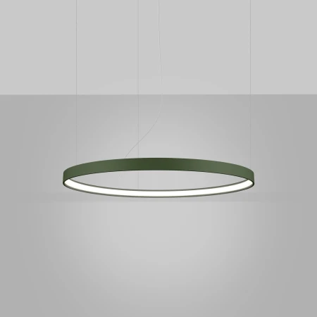 Żyrandol RIO 78 zielona oliwka LED 4000K TH.377 - Thoro