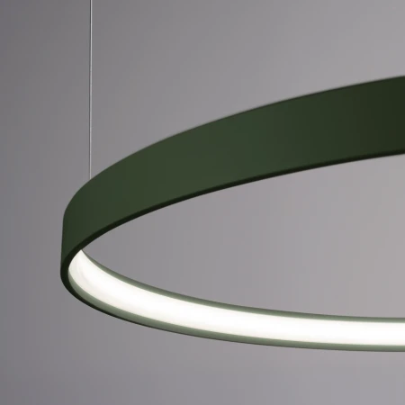 Żyrandol RIO 78 zielona oliwka LED 4000K TH.377 - Thoro