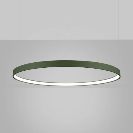 Żyrandol RIO 110 zielona oliwka LED 4000K TH.378 - Thoro