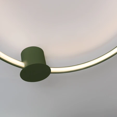 Plafon RIO 55 zielony oliwkowy LED 3000K TH.389 - Thoro