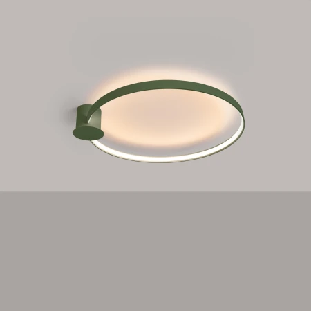 Plafon RIO 78 zielony oliwkowy LED 3000K TH.390 - Thoro