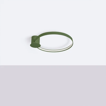 Plafon RIO 55 zielony oliwkowy LED 4000K TH.392 - Thoro
