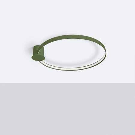 Plafon RIO 78 zielony oliwkowy LED 4000K TH.393 - Thoro