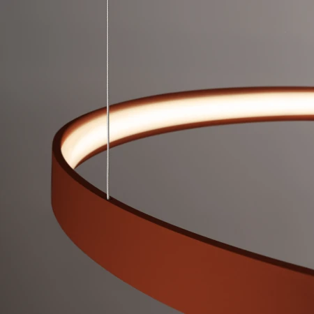 Żyrandol RIO 55 ochra czerwona LED 3000K TH.395 - Thoro