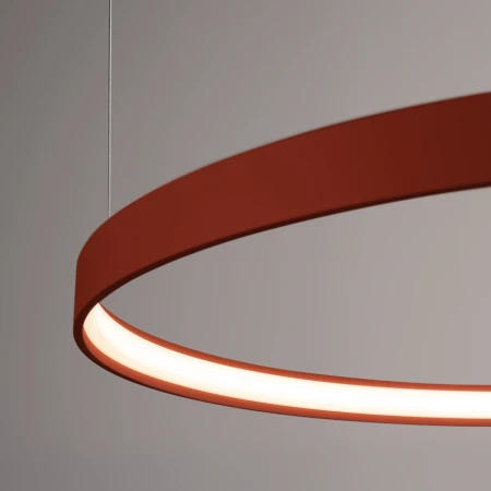 Żyrandol RIO 78 ochra czerwona LED 3000K TH.396 - Thoro