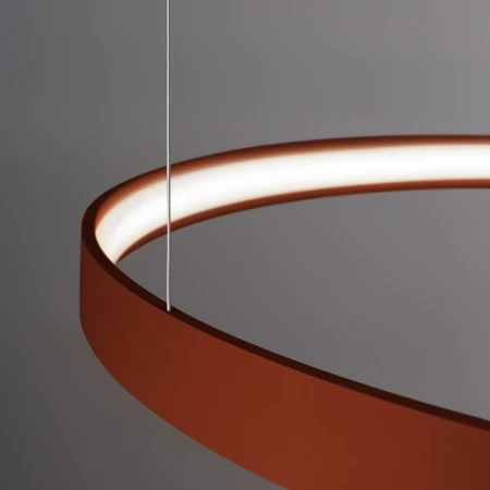 Żyrandol RIO 110 ochra czerwona LED 4000K TH.400 - Thoro