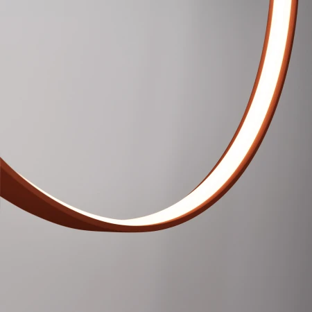 Lampa wisząca RIO 78 ochra czerwona LED 3000K TH.406 - Thoro