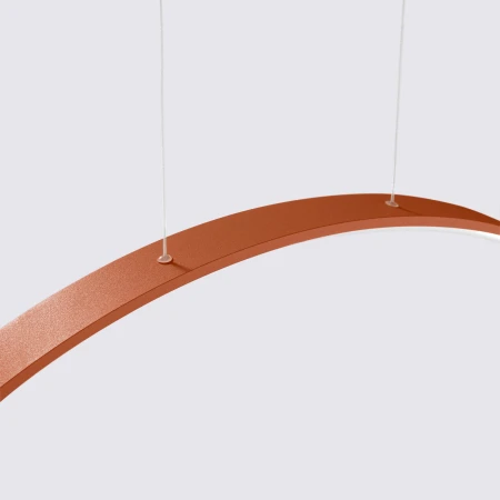 Lampa wisząca RIO 110 ochra czerwona LED 3000K TH.407 - Thoro