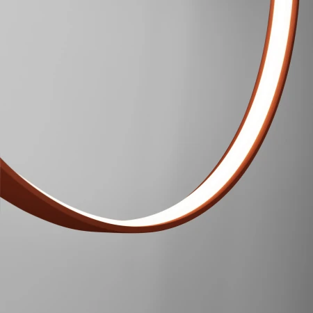 Lampa wisząca RIO 78 ochra czerwona LED 4000K TH.409 - Thoro