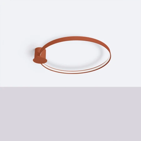 Plafon RIO 78 ochra czerwona LED 4000K TH.415 - Thoro