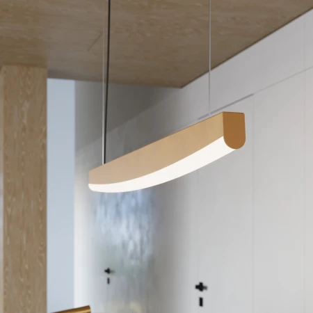 Lampa wisząca JORUN 150 złota LED 4000K TH.479 - Thoro